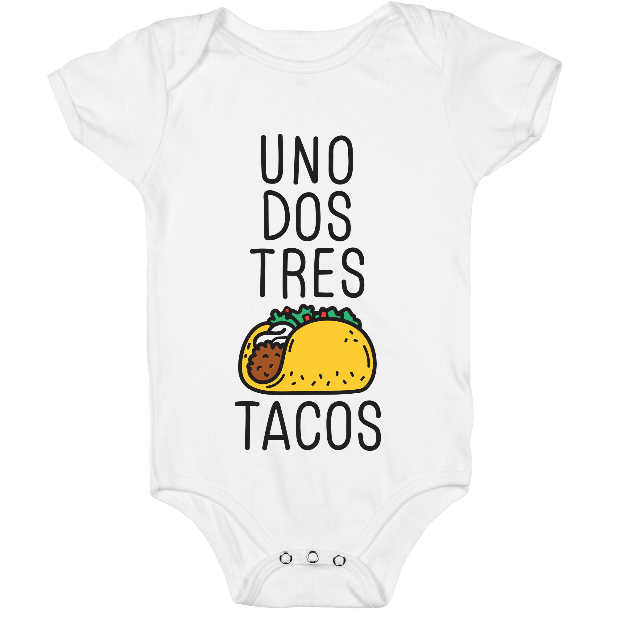 Uno Dos Tres Tacos Baby One Piece